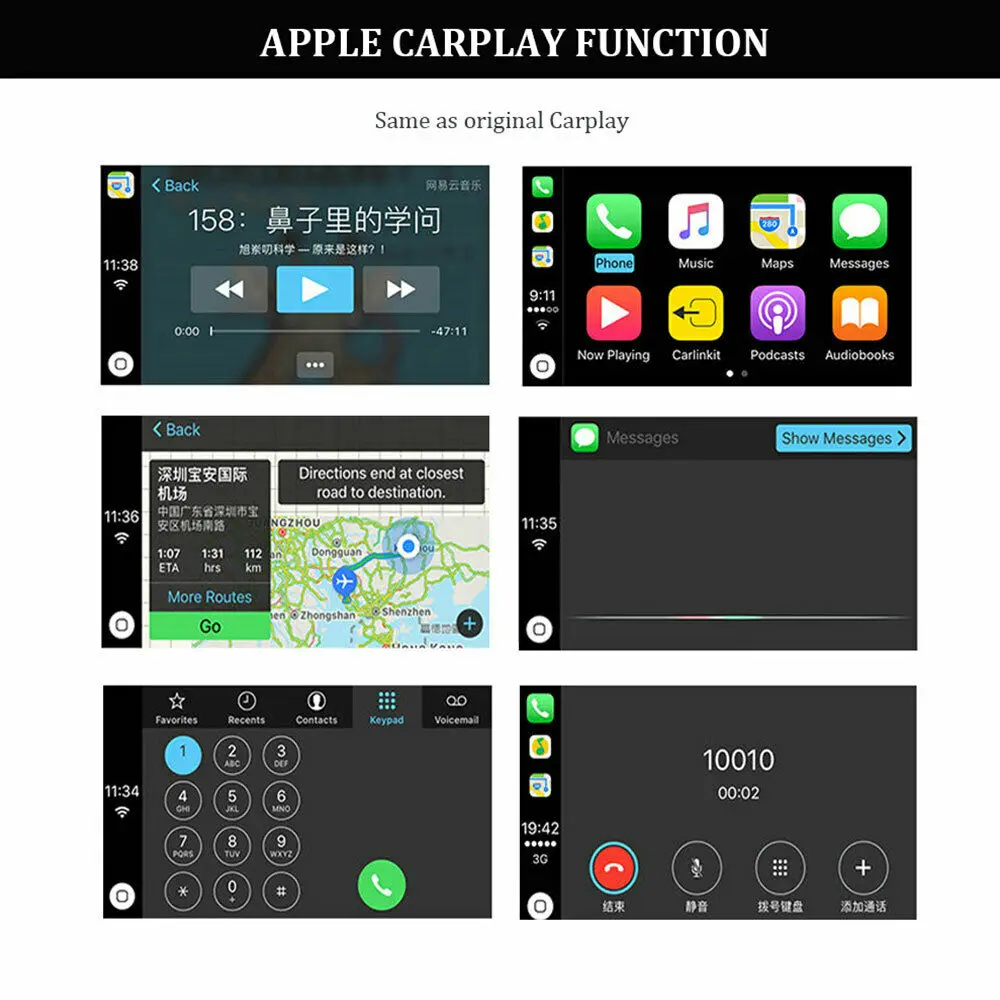 Carlinkit-مفتاح ذكي لاسلكي Carplay Dongle USB صغير Carplay ، لنظام Android Auto ، مشغل ، ملاحة ، جديد