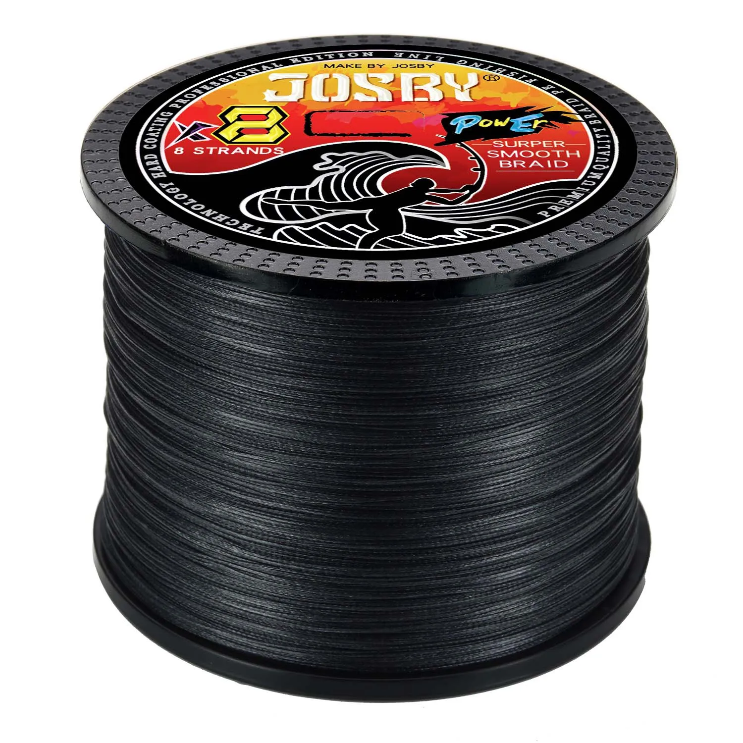 JOSBY 8 Strands 4 Braided Fishing Line Multifilament 200M 300M 500M 1000M Carp Japanese Weave Cord Accessories 100% PE Wire