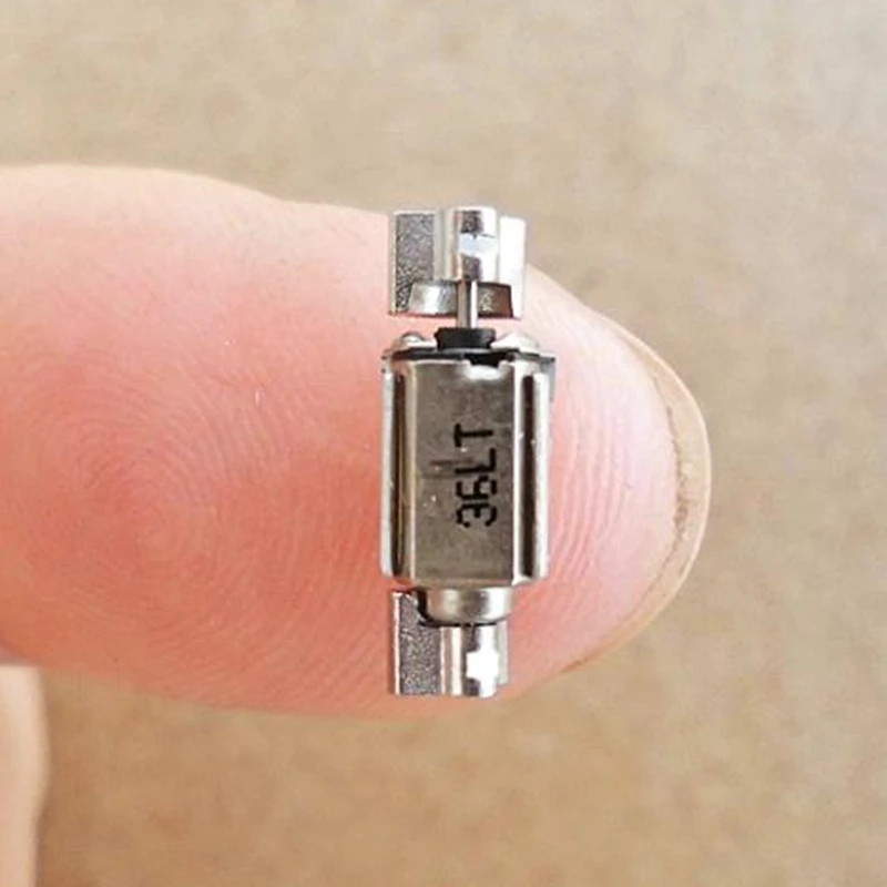 Ultra-miniature rotor motor, double vibrating head precision vibrating motor