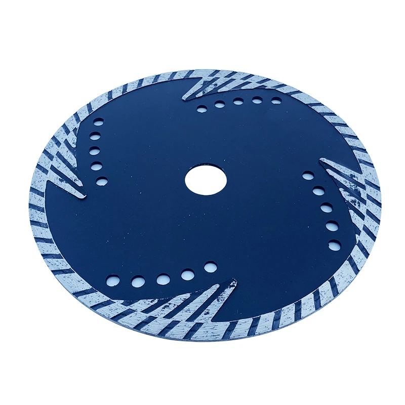 Lâmina de serra turbo de diamante, 180x7x22.23mm, para tijolos, granito, mármore e concreto. corte molhado! Corte universal.
