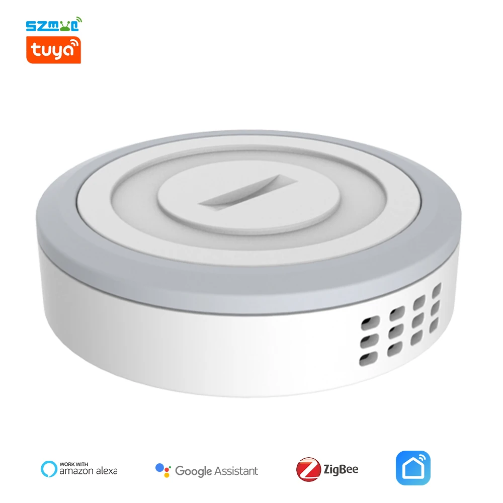 Tuya Smart ZigBee Smart อุณหภูมิความชื้นเครื่องวัดอุณหภูมิเครื่องวัดอุณหภูมิในร่ม USB Charge ทำงานร่วมกับ Alexa Google Smart Life