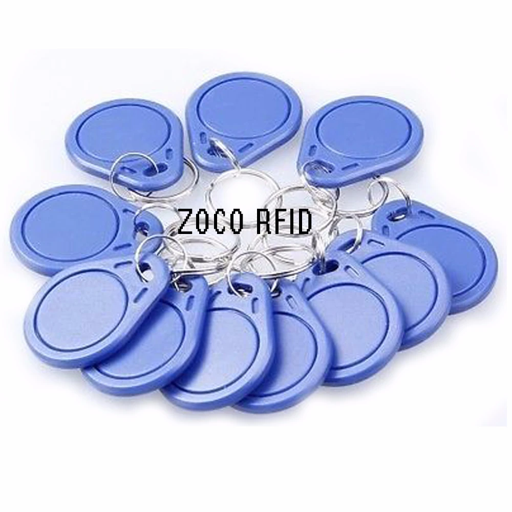 10pcs/lot 3# TK4100 chips 125Khz RFID Proximity ID Card Token Tags Keyfobs for Access Control Time Attendance