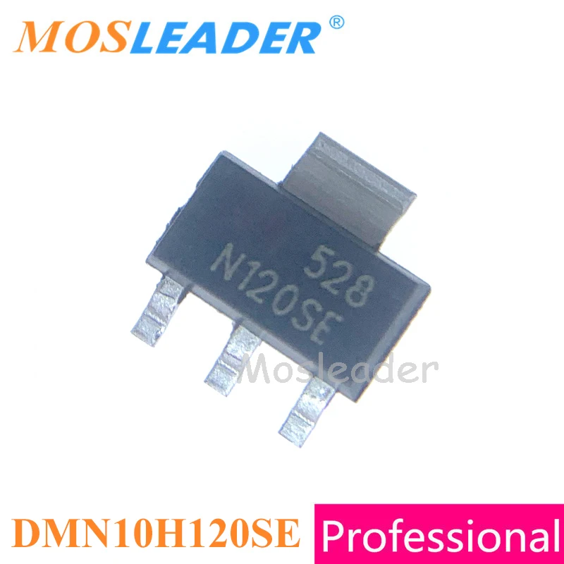 

Mosleader DMN10H120SE SOT223 100 шт. 1000 шт. DMN10H120 100 в 3.6A N-Channel Сделано в Китае высокого качества