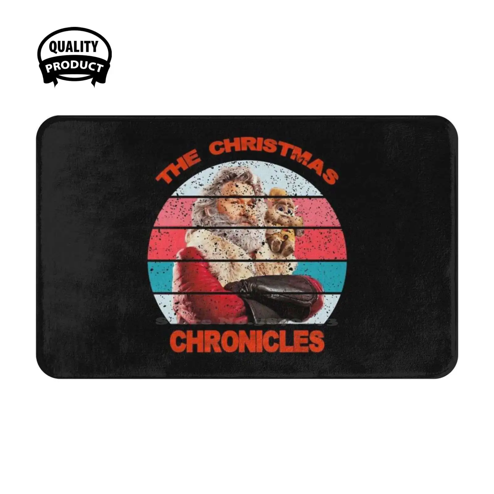 The Christmas Chronicles Retro Design Soft Cushion Home Carpet Door Mat Car Rug Father Christmas Christmas Chronicles Kate And