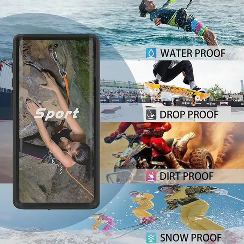 IP68 Waterproof Case For Samsung Note 10 plus Note 8 9 Swimming Cover Water Proof Case For Samsung Galaxy S22 S10E S9 S10 S8Plus