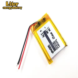 Litrowa bateria energetyczna 3.7V 500mAh 502533 wtyczka litowo-polimerowa bateria litowo-polimerowa do MP3 MP4 MP5 bateria litowo-polimerowa