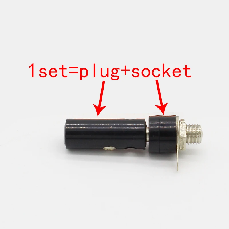 1 mannelijke en vrouwelijke J072 4 mm bananenstekker mannelijk en vrouwelijk om connector banaanpin DIY-modelonderdelen in te voegen