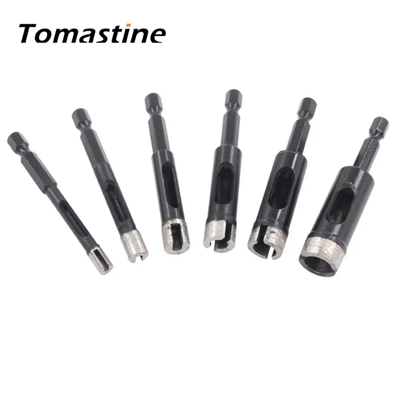 Marble Granite Glass Hole Opener Drill Bits 6/8/10/12/14/16mm Hexagonal Shank Sintered Brazed Diamond Ceramic Tile Drill Bit