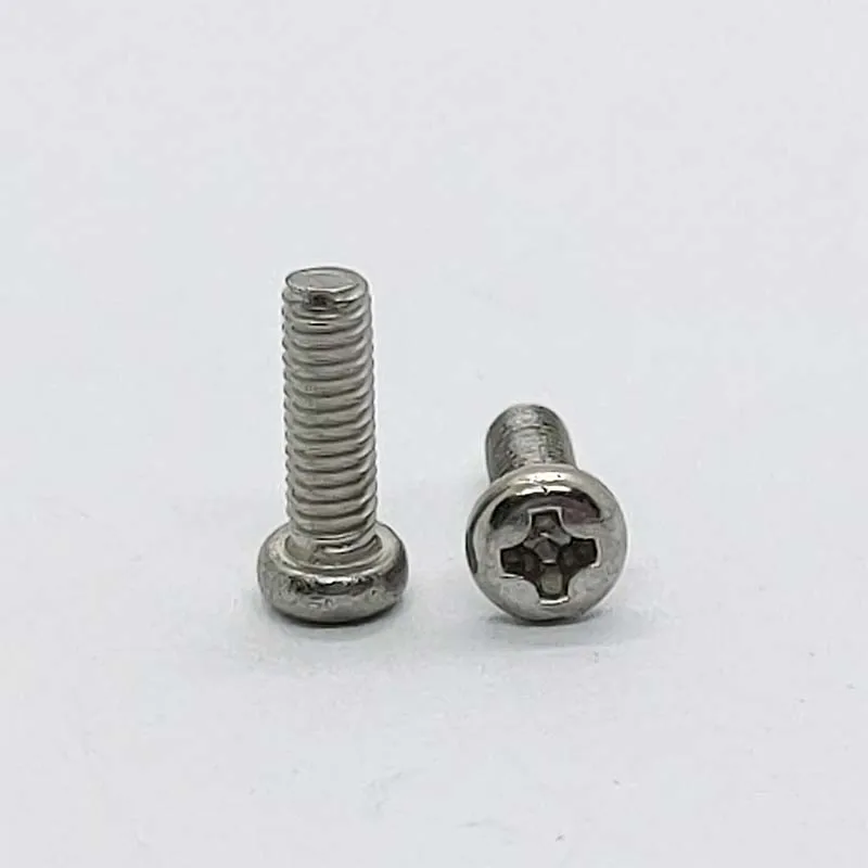 【 M2.5 * 8 】 304 Rvs Cross Phillips Pan Hoofd Schroef Ronde Bout Kleine Schroef