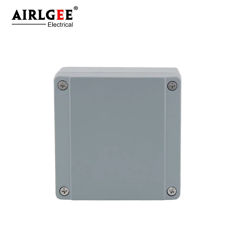 100 * 100 * 60MM cast aluminum housing for electronic products pcb IP66 waterproof aluminum shell outdoor distribution box