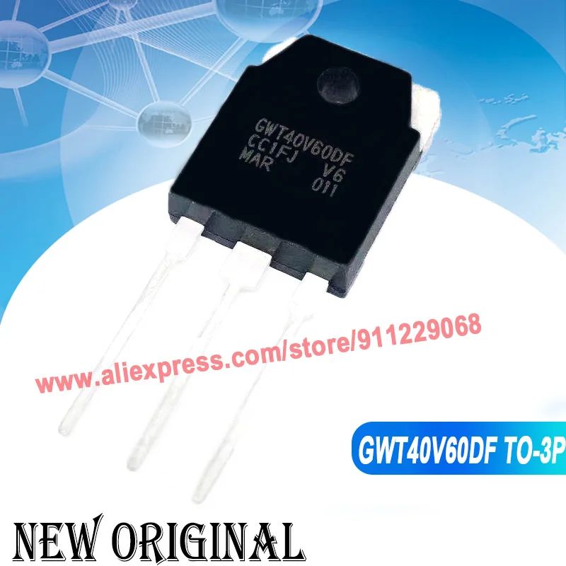 (5 Pieces) STGWT40V60DF GWT40V60DF TO-3P 600V 40A / GWT40HP65FB STGWT40HP65FB 650V 80A TO-3P