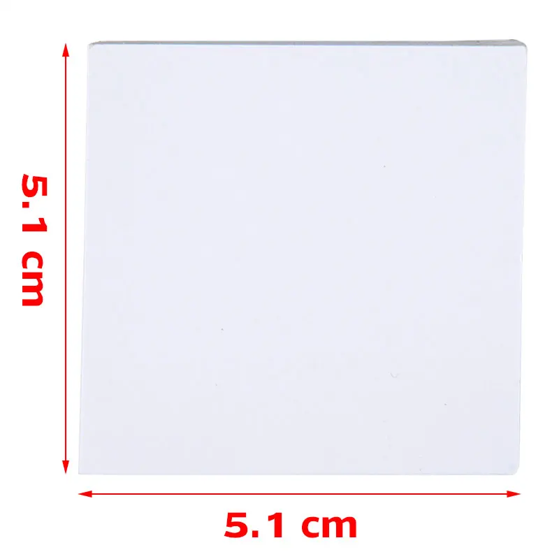 50 Sheets 51x51 Dental Thickening White Cementing Mixing Paper Disposable