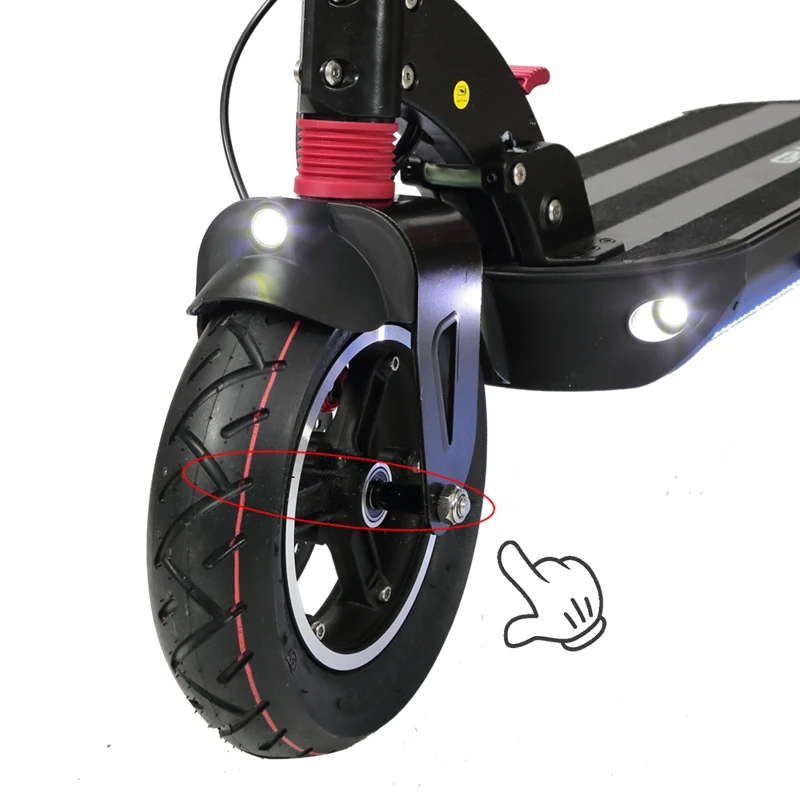 Axle Connecting Front Wheel and Front Forks Only Fit for Zero 8 9 10 Grace 8 9 10 Electric Scooter Axis Shaft