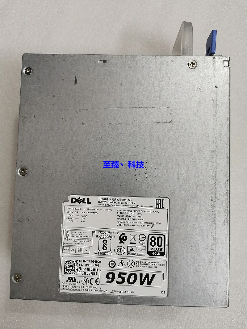 For DELL T5820 T7820 T7920 950W workstation power supply CXV28 WGCH4 V7594