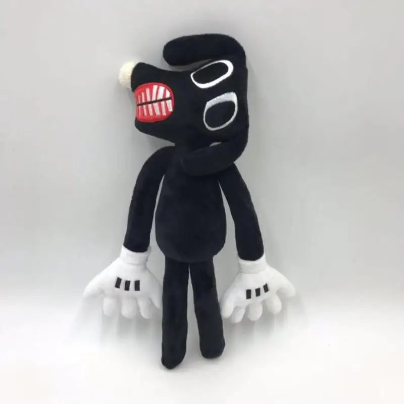 2022 New Arrival Siren Head Plush Toy Black Cartoon Cat Stuffed Doll Horror Character Figures Peluche Toy for KIds Birthday Gift