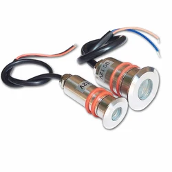 10pcs IP68 1W 3W Waterproof LED Underground Light Outdoor Ground Garden Path Floor Buried Yard Spot Landscape Lighting DC12V 24V