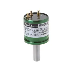 Angle Sensor Hall Effect Potentiometer Analog Transducer Rotation Displacement Non Contact Instrument DC 5V