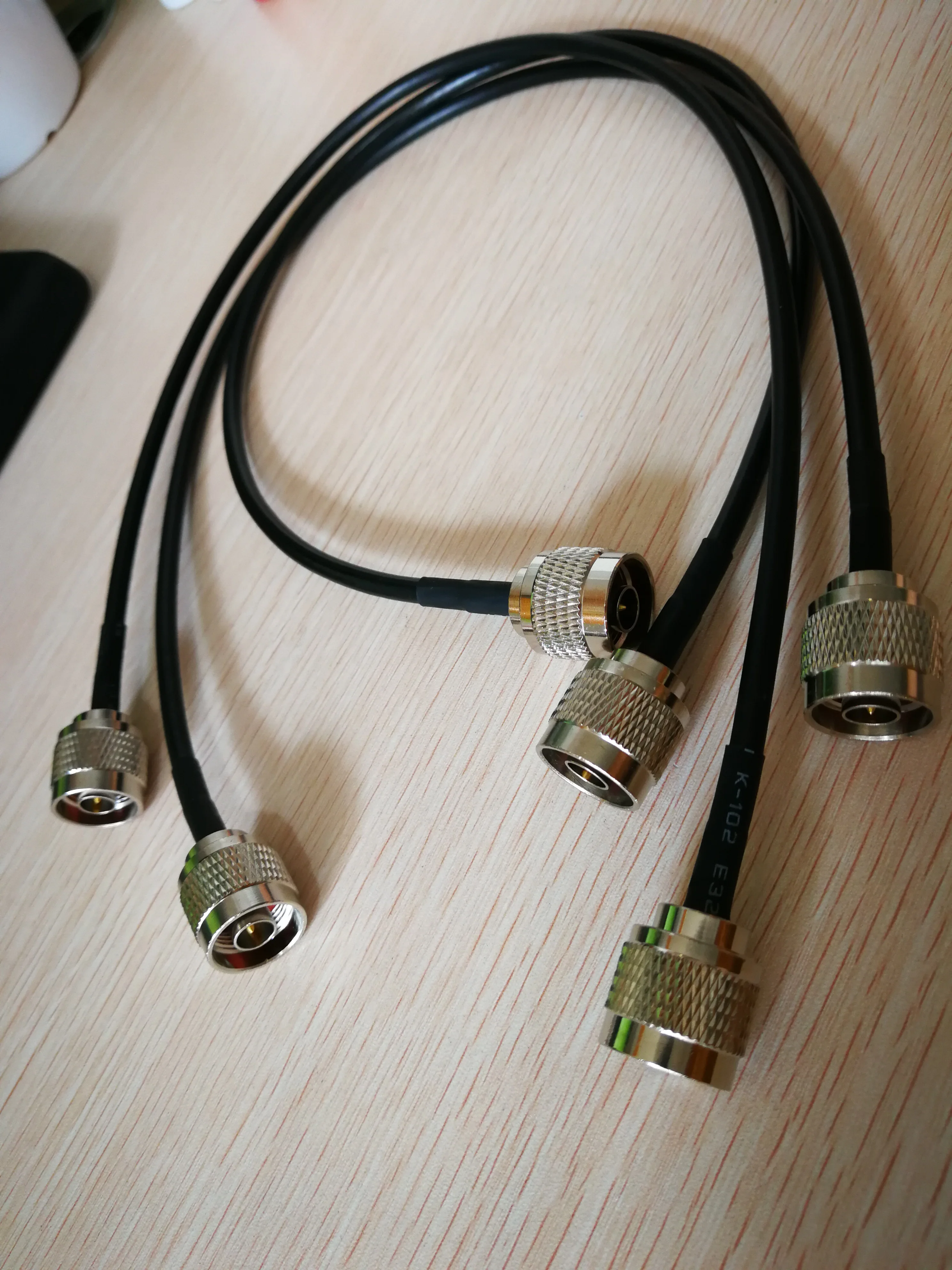 SMA / N type adjustable signal attenuator test line / RF jumper / coaxial cable / RF connector