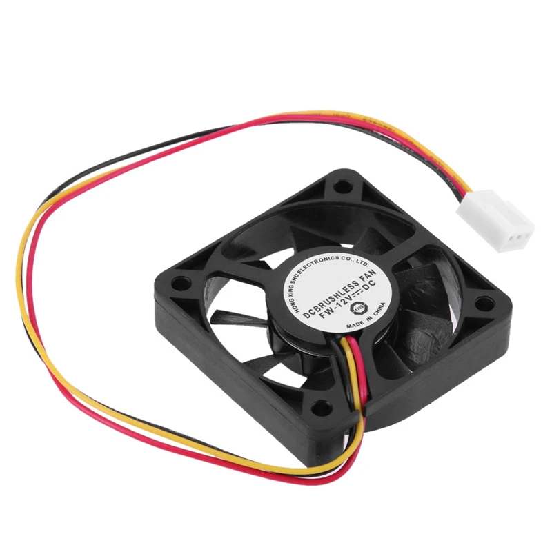 12V Mini Cooling Computer Fan - Small 50mm x 10mm DC Brushless 2-pin /3pin