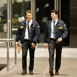 American FBI clothes federal agent skateboard law enforcement coach jacket men coat Spring autumn USA identification Windbreaker