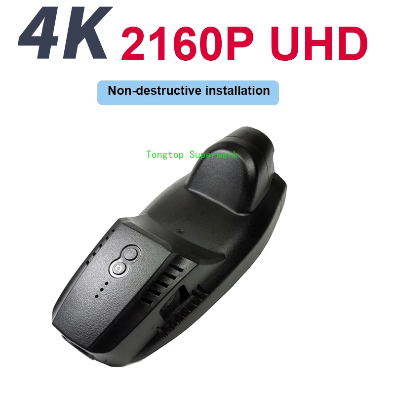 4K 2160P UHD 96670 Car DVR Camera Video Recorder WiFi Dashcam For Ford Kuga General Model 2015 Control by Mobile Phone App