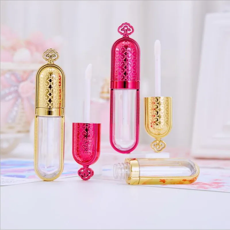 Wholesale 5ml Lipgloss Tubes/Bottles Empty Lip Blam bottles Lucky Cloud Lip Gloss Bottles Tubes Crown Lipstick Tubes Lip Tubes