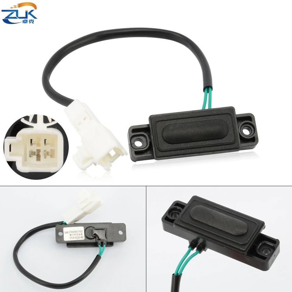 ZUK Tail Gate Rear Back Door Trunk Lid Lock Release Switch Button For Suzuki Swift SX4 2005-2016 Hatchback OEM:37178-62J00