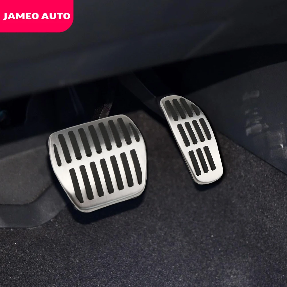 Jameo Auto Car Styling Car Gas Pedal Fuel Pedals Brake Pedal Cover for Renault Koleo Kadjar for Renault Samsung QM6 2016 - 2021