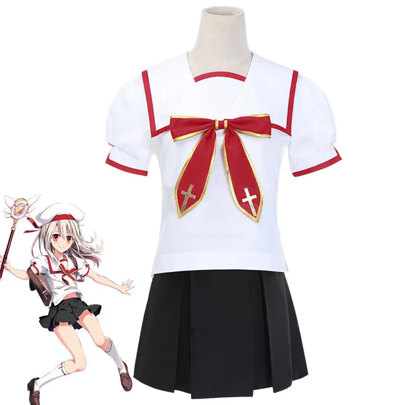 

HISTOYE Cosplay Costume The Game Fate Stay Night Costume Illyasviel von Einzbern Cosplay Clothing for Women Halloween Party