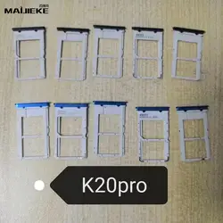 5XNew ซิมการ์ดใส่ถาดสำหรับ Xiaomi Redmi K20 Pro ซิมการ์ดถาดสำหรับ redmi K20 สีดำฟรี EJECT PIN