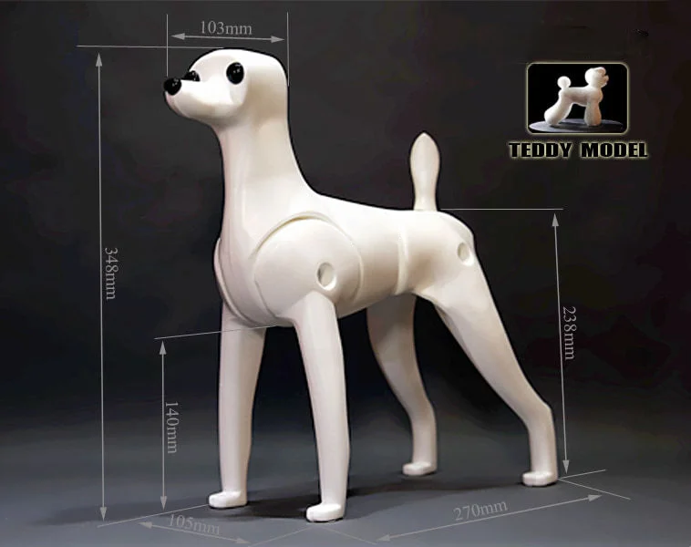 Grooming Model Dog Manequin Spare Eyes Noses Accessories