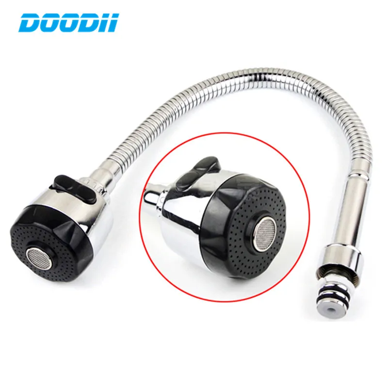 Free shipping available kitchen mixer pipe with sprayer head faucet kitchen faucet torneira cozinha DOODII