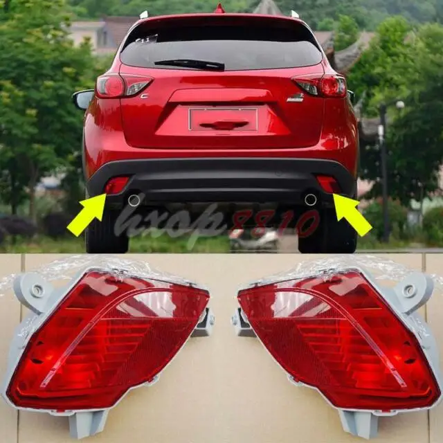 

Подходит для Mazda CX-5 2013 2014 2015 2016 высококачественные автомобильные задние противотуманные фары, задние бамперы, комплекты s 2 шт.