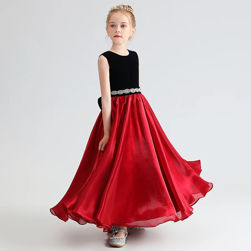 DIDELEVAGE-Robe à Grand Nministériels d Personnalisé pour Fille, Tenue de ix, Mariage, Demoiselle d'Honneur, Noël, Anniversaire, Interdiction de Princesse