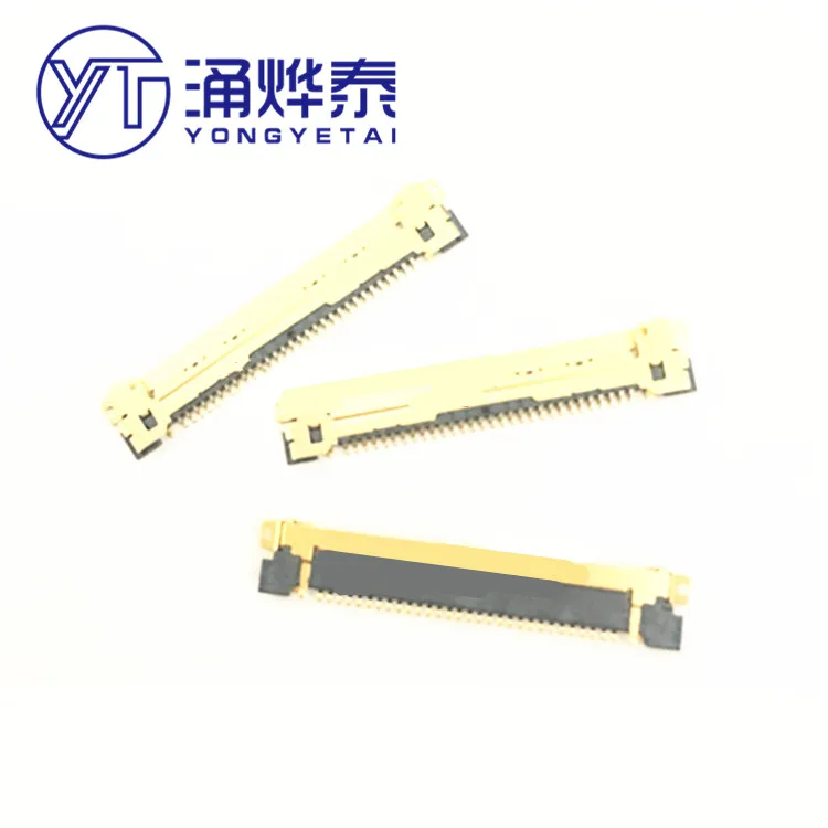 YYT 5PCS EDP screen line socket I-PEX connector 30P/40P LVDS LCD screen connection port pitch 0.5mm