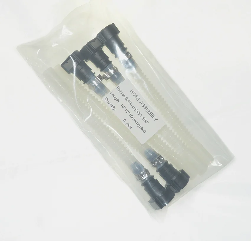 10 mm x 12 mm x 120 mm, 5 Stück, Wellrohr, Nylonrohr, Kraftstoffpumpenschlauch, kompatibel mit Kraftstoff, Methanol, nichtmetallische Schläuche, flexible Rohre – Detail 7