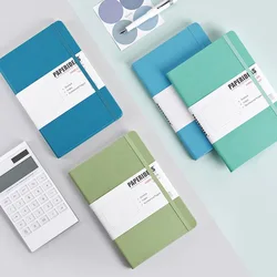 Balle de journaux et carnet relié en format A5, journal portable de rétro pansement bonbons disponible en couleur, couverture de 5.7x8.2 pouces, BUJO