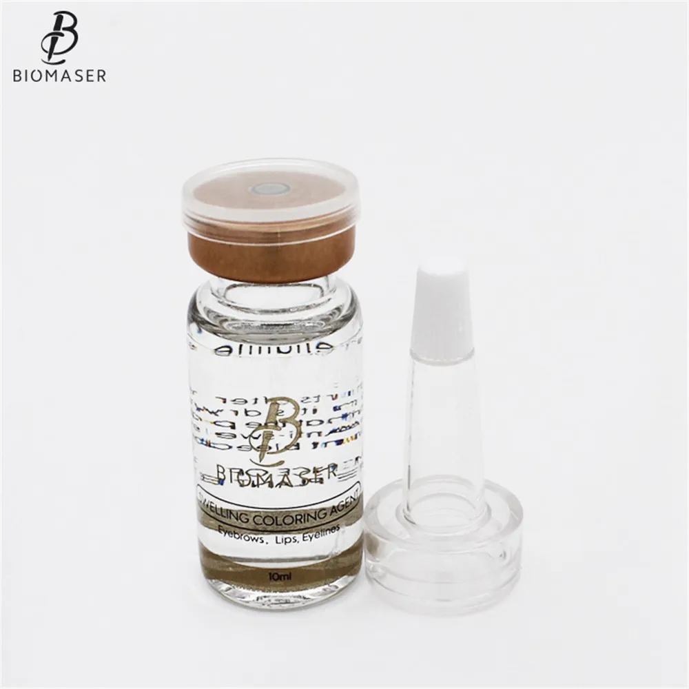 Biomaser Microblading  Swelling Coloring Agent Permanent Makeup Ink Eyebrow Lips Assistence Eyebrow Repair Tattoo Accessory