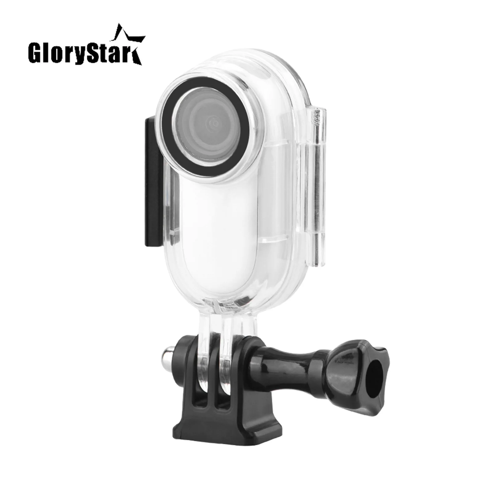 GloryStar 30 متر مقاوم للماء تحت الماء واقية الإسكان الغوص ل Insta 360 الذهاب 2 عمل كاميرا رياضية ملحق