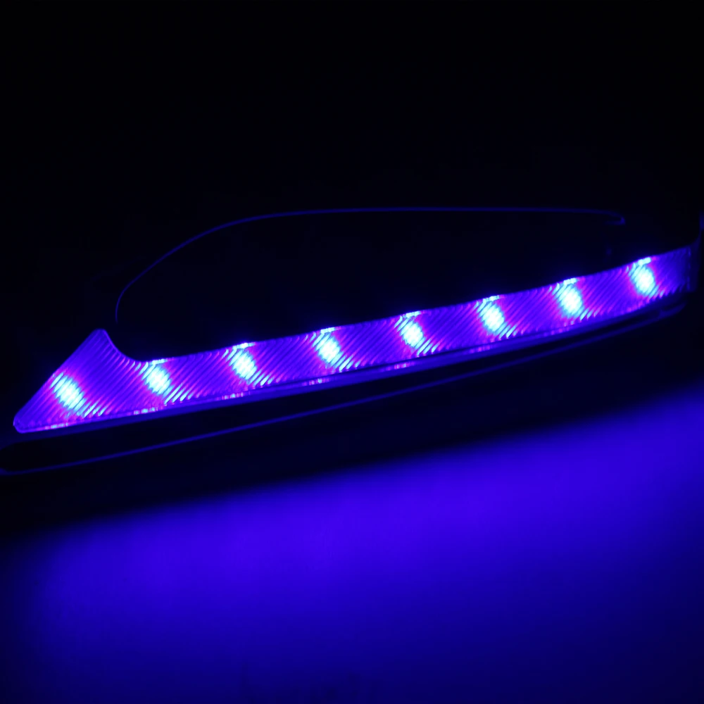 12V Car Side Marker Lights Turn Signal Lamps Lateral LED RGB Decorative Automotive Accessories for Citroen Renault Peugeot BMW view 3