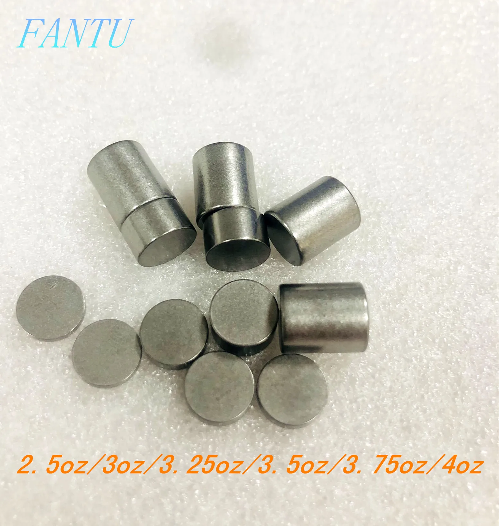 

FANTU Tungsten Cylinder Weight Sinker Pinewood Derby Car Tungsten Alloy Cylinder Weights For Pinewood Derby Car