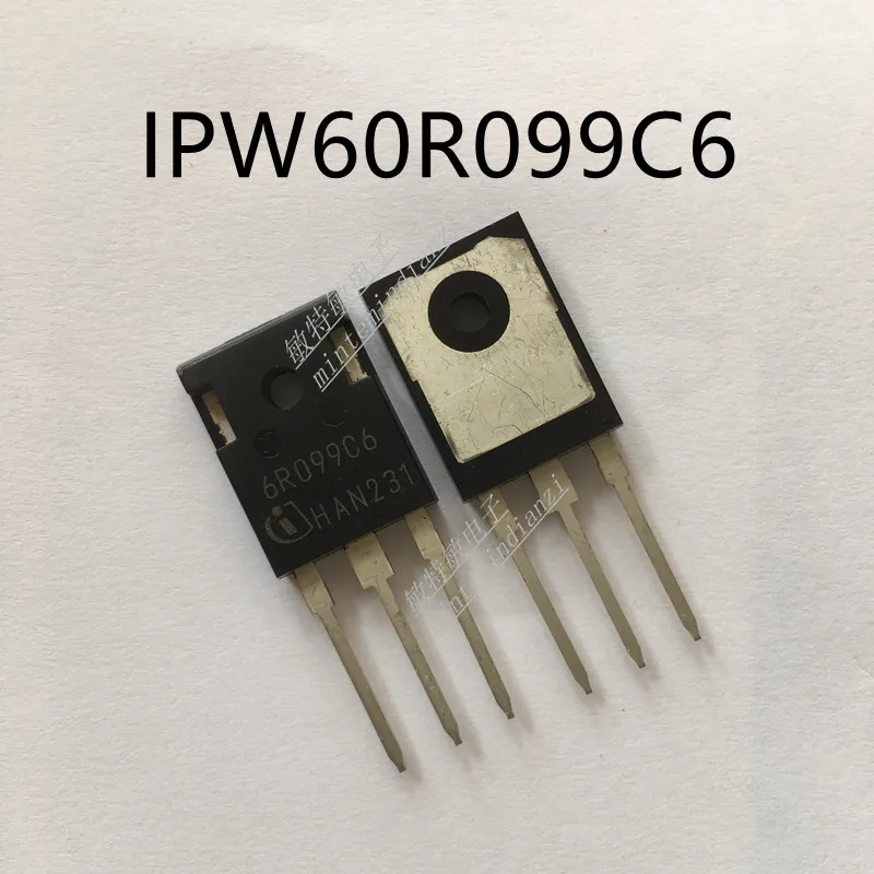 2pcs/lot IPW60R099C6  6R099C6 TO247/3P ic in stock