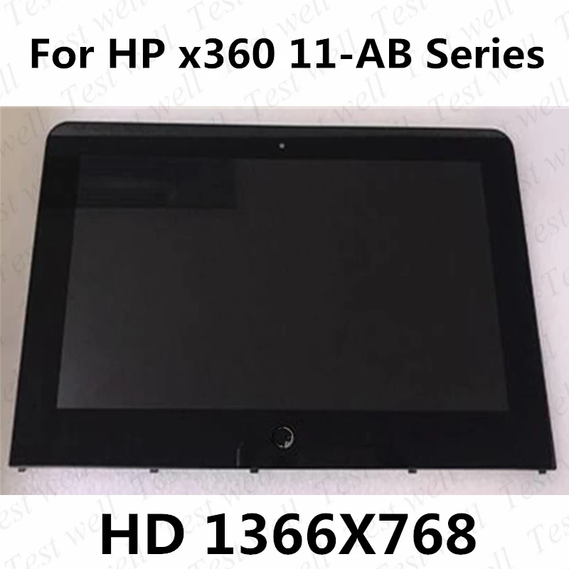 

For HP Stream x360 11-ab 11-ab103tu 11-ab118tu 11-ab122tu 11-ab162nd Full LCD Display Touch Screen Digitizer Assembly with Frame