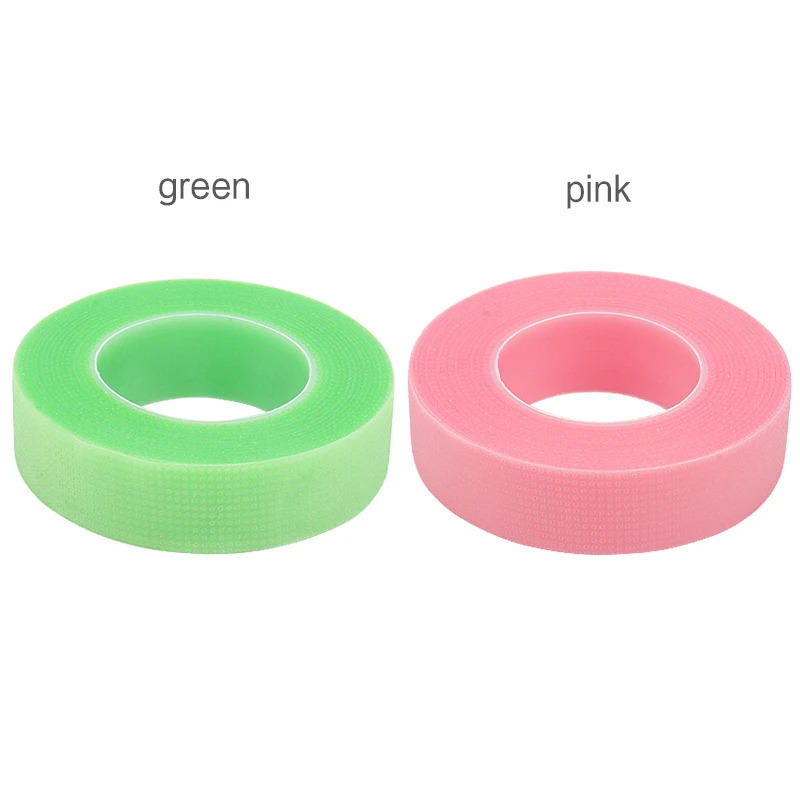 1 Pc Eyelash Extension Lint Free Eye Pads pink green PE Tape Under Eye Pads Paper For False Eyelash Patch women Make Up Tools