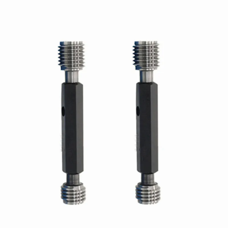 M2x0,4 / M4 / M5 / M8 6H calibre de enchufe de rosca métrica diámetro exterior calibre de enchufe de rosca de tornillo liso personalizar Go Nogo