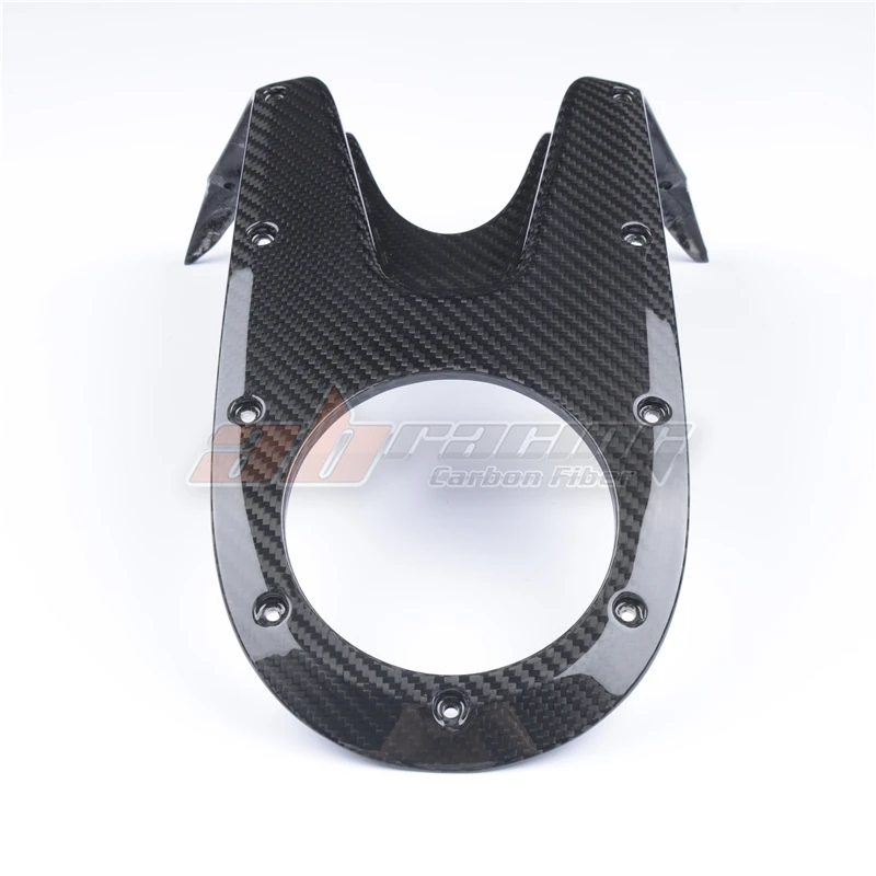 Gas Tank Key Ignition Cover Guard Trim Fairing Cowl For Ducati Monster 696 795 796  Full Carbon Fiber 100%