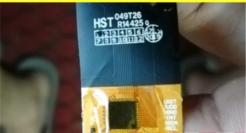 Tela lcd de 10.1 polegadas compatível com semente e tela sensível ao toque 049t26 r14425