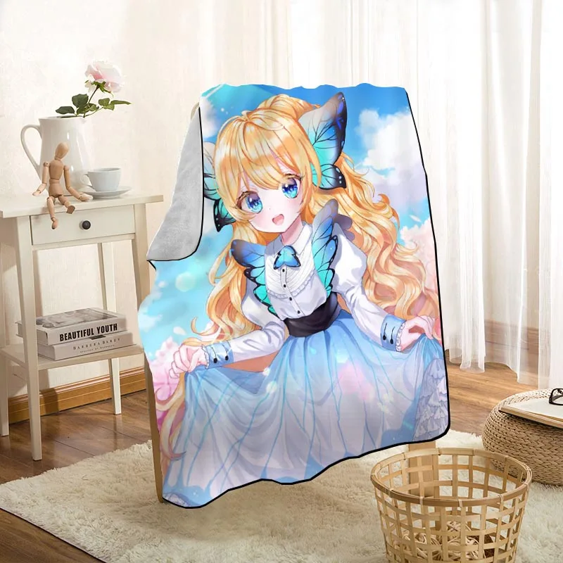 New Who Made Me A Princess Blankets Printing Soft Blanket Throw On Home/Sofa/Bedding Portable Adult Travel Cover Blanket 0918