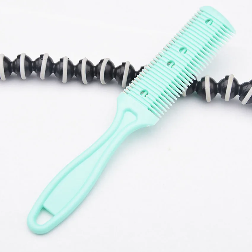 Có Thể Tháo Rời Lưỡi Dao Đôi Bên Tóc Cạo Lược Tự Tạo Kiểu Tóc Cắt Mỏng Tông Đơ Cắt Tóc Cạo Râu Lược Làm Tóc Dụng Cụ