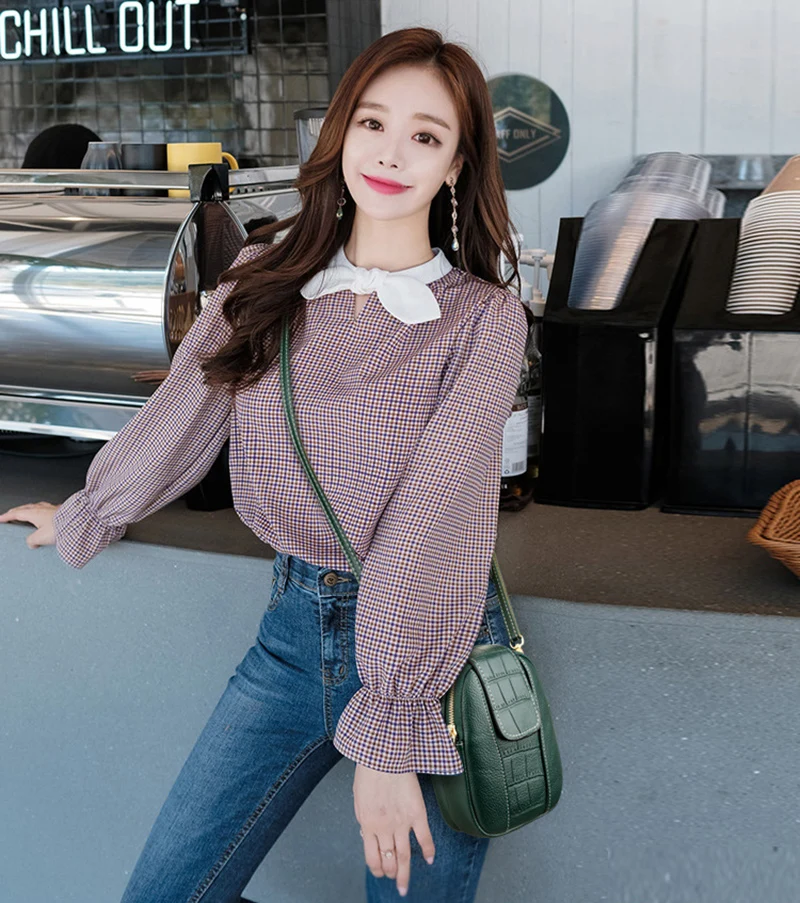 Pu Leder Damen Cross body Messenger Taschen Bolsa Frauen Handtasche Bolsos Klappe Vintage kleine Umhängetaschen Telefon Geldbörse – Detail 11